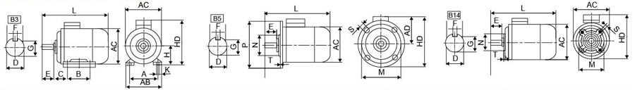 MSVF系列鋁殼三相異步變頻電動(dòng)機(jī)